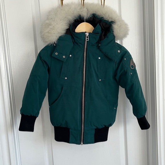Moose Knuckles Kids Ballistic Bomber Jacket size XS Excellent winter coat - Picture 1 of 14